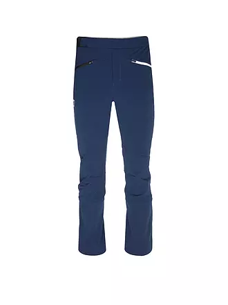 ORTOVOX | Pantaloni softshell da uomo Col Becchei | dunkelblau